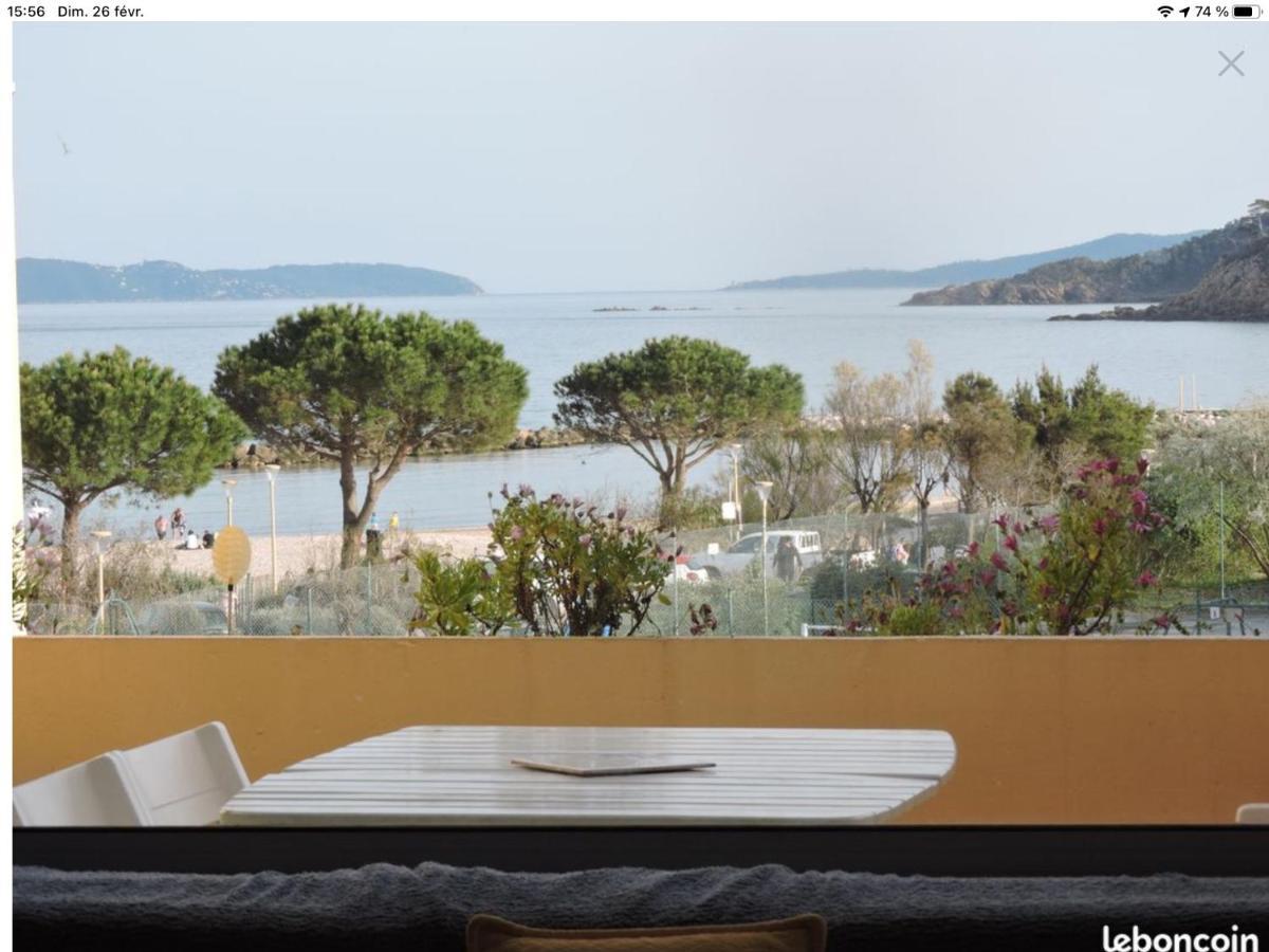 Appartement Pieds Dans L'Eau Vue Mer Bormes Les Mimosas エクステリア 写真
