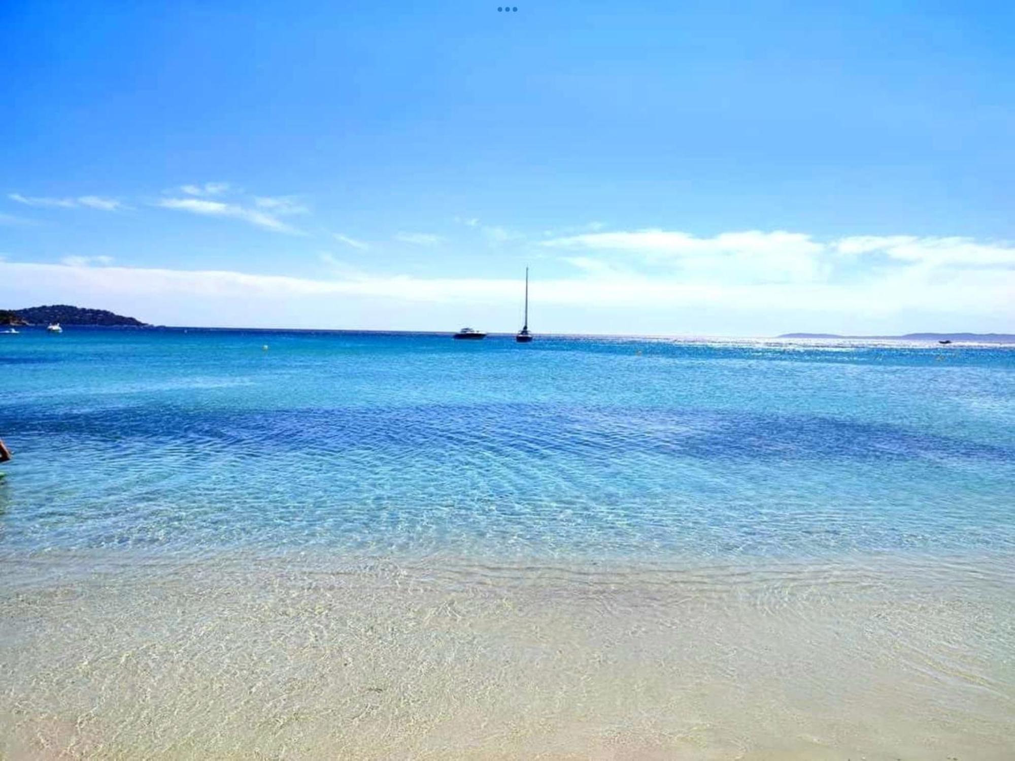 Appartement Pieds Dans L'Eau Vue Mer Bormes Les Mimosas エクステリア 写真
